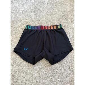 Under Armour Shorts Rainbow Waistband Small